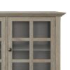 Acadian - Wide Storage Cabinet - Distressed Gray - Image 4