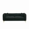 Oversized Sofa, 3 And 3 Seater, Tufted Couch For Living Room - Black - Image 5