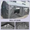 Carport, 10x20 Heavy Duty Portable Carport Garage Tent For Outdoor Storage Shelter - Gray - Image 3