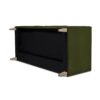 James - Modern Tuxedo Sofa - Olive Green - Image 6