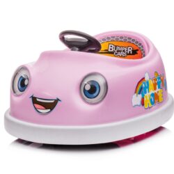 Manufacturers Direct Sales Of The Latest Remote-ContRolled Self-Driving Children's Electric Bumper Cars With Rocking Horse Function - Pink