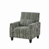 Accent Chair With Arms, Comfy Armchair For Living Room - Green - Image 6
