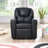 Kids Recliner Chair - Black - Image 5