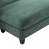 Upholstered Sectional Sofa With Movable Ottoman And Storage - Green - Image 23