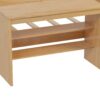 Twin Size Daybed With Storage Shelves And Lockers, Multi Functional Bed With Study Desk And Matching Stool - Natural - Image 10