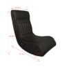 Foldable Gaming Chair With Onboard Speakers, LED Strip Lighting, Bluetooth, Vibration Massage, USB Charging Port - Black - Image 3