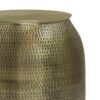 Griffen - Metal Storage Accent Table - Antique Gold - Image 3
