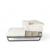 Outdoor Patio Daybed Rattan Daybed Outdoor Sunbed With Detachable Pillows For Patio, Backyard, Pool - Beige - Image 21