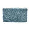 Chenille Interior Lazy Sofa Chaise Lounge Armchair With 3 Pillows And Armrests - Mint Blue - Image 10