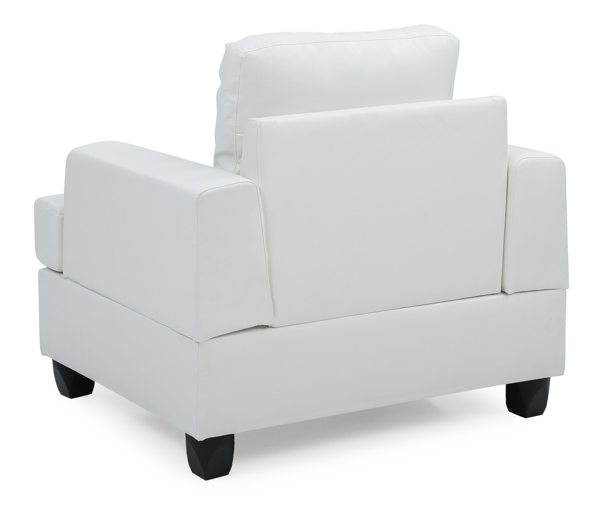 Charming Transitional Chair - White - Image 4
