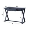 Nalo - Console Table - Charcoal - Image 9