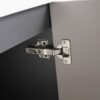 Modern Style Freestanding Bathroom Vanity With White Resin Sink & Soft Close Cabinet Doors - Khaki - Image 19