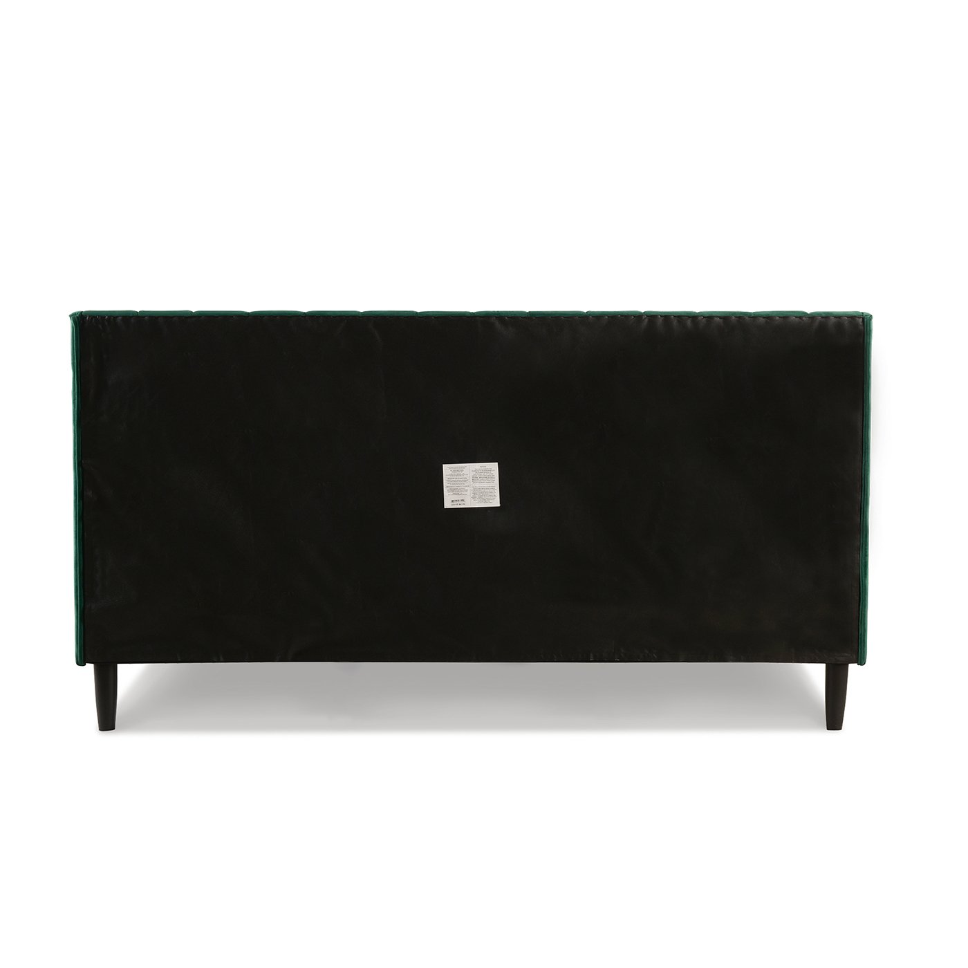 Aspen - King Vertical Tufted Modern Headboard Platform Bed Set - Evergreen - Image 13