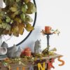 Resin Standing & Lying Down Squirrel Rustic, For Harvest Festival Fall Festival & Thanksgiving Table Decorations (Set of 2) - Antique Cream - Image 7