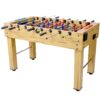 Hurricane - Foosball Table For Family Game Rooms With Light Cherry And Free Accessories - Brown - Image 5