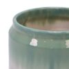 Gradient Flowerpot (Set of 2), Planter For Patio, Garden, Windowsill - White / Green - Image 13