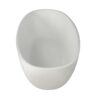65.2" Freestanding Solid Surface Soaking Bathtub For Bathroom - Matte White - Image 9