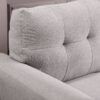 Modern Living Room Loveseat Linen Upholstered Couch Furniture For Home Or Office - Light Gray - Image 6