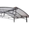 Grill Gazebo 8X5Ft, Outdoor Patio Canopy, Bbq Shelter With Steel Hardtop And Side Shelves - Black - Image 7