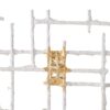Iron Wall Decor - White / Gold - Image 4