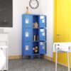 Lockers For Employees With 3 Door Storage Locker Durable For Gym, School, Office - Blue - Image 10