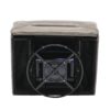 360° Swivel And Rocking Home Theater Recliner Manual Recliner Chair With A Led Light Strip For Living Room - Gray - Image 20