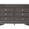 Verona - Dresser - Metalic Black - Image 8