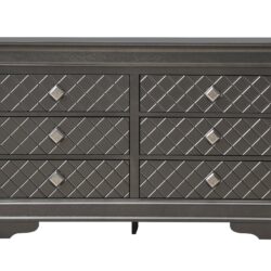 Verona - Dresser - Metalic Black