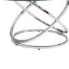 Modern Contemporary Cocktail Table Set - Chrome - Image 5