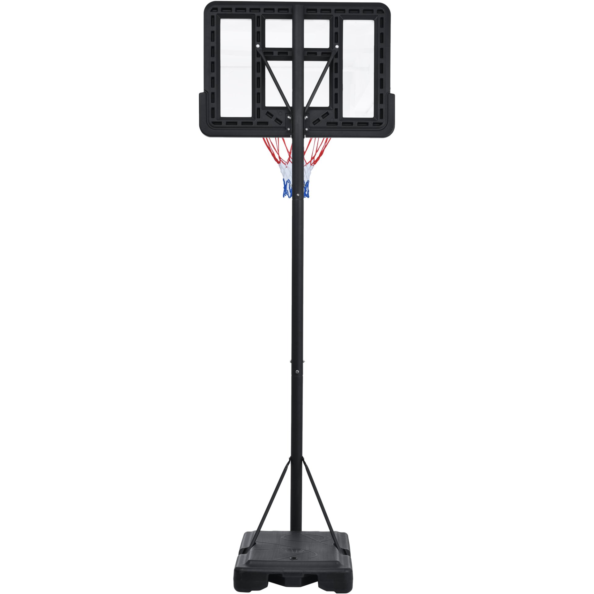 Portable Basketball Hoop Basketball System 4.76-10Ft Height Adjustable For Youth Adults LED Basketball Hoop Lights, Colorful Lights, Waterproof, Super Bright To Play At Night Outdoors, Good Gift For Kid - Black - Image 18