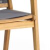 Outdoor Dining Chair (Set of 2) - Dark Gray - Image 13