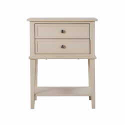 Newton - Stylish Contemporary Nightstand - Beige