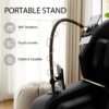 Massage Chair Recliner With Zero Gravity, Full Body Air Pressure - Black - Image 4