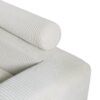 Modular Sectional Sofa, 4 Seater Oversized Sectional Sofa, Corduroy Fabric With 2 Ottoman Bench And 2 Pillows, Modular Sectionals Sofa Couch For Living Room - Cream - Image 4