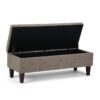 Monroe - Storage Ottoman - Fawn Brown - Image 2