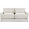 Cozy Upholstered Loveseat Sofa Oversized Comfy Comfy Cloud Sofa Double Cushion Loveseat Sofa Plush Cushion Sofa Couch For Living Room - Beige - Image 11