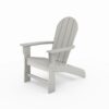 Adirondack Chair Premium HDPE Poly Lumber For Pool, Patio, And Garden Elegance - Dark Gray - Image 5