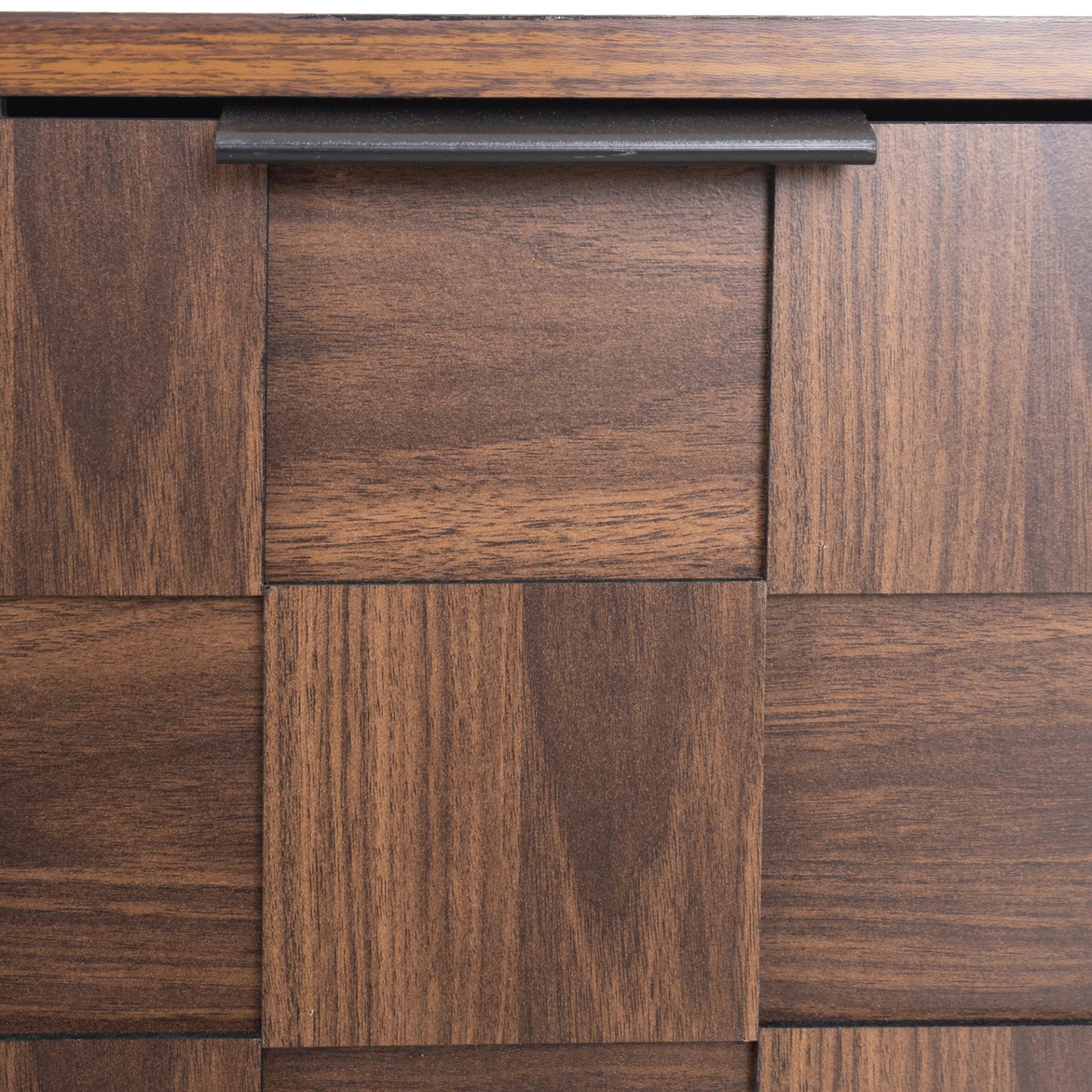 Mid Century TV Stand With 2 Drawers, Media Console Table For Tvs Up To 85'', Entertainment Center With Storage For Living Room - Dark Brown - Image 17