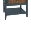 2 Drawer Side Table - Natural Rattan - End Table - Suitable For Bedroom, Living Room, Or Study - Green - Image 16