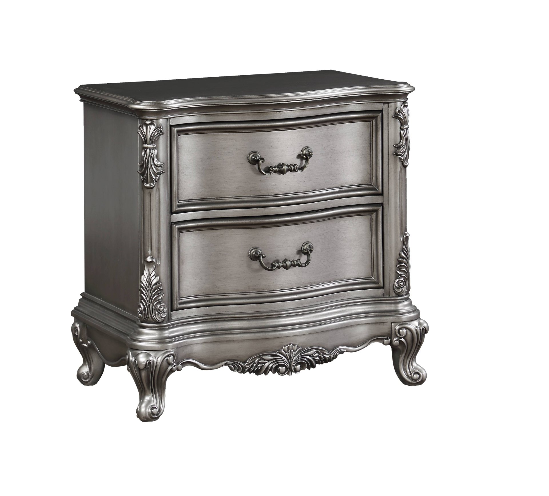 Ariadne - Nightstand - Antique Silver - Image 3