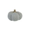 Knite Pumpkin Ornament Decor For Holiday Harvest Festival Fall Festival & Thanksgiving (Set of 4) - Gray - Image 7