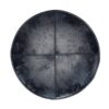 Connor - Round Pouf - Distressed Navy Blue - Image 4