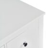 9 Drawer Dresser For Bedroom Ample Storage Wide Chest, Sturdy & Safe - Antique White - Image 6