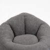 Bedding Bean Bag Sofa Chair High Pressure Foam Bean Bag Chair Adult Material With Padded Foam Padding Compressed Bean Bag With Footrest - Gray - Image 22