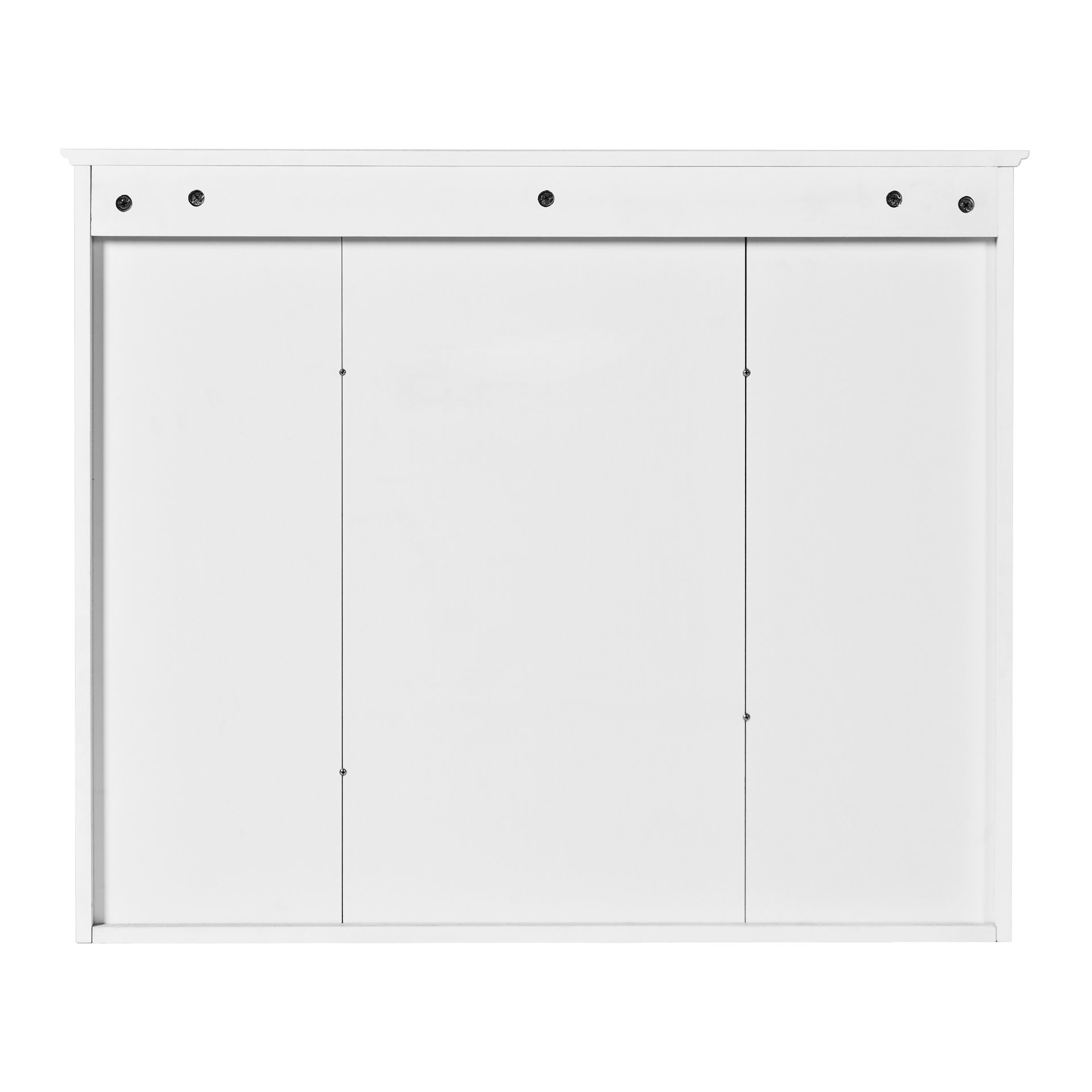 Wall Mounted Bathroom Medicine Cabinet, Modern Bathroom Wall Cabinet With Mirror, Mirror Cabinet With Open Shelves - White - Image 17