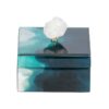 Bethany - Aqua Jewelry Box, Stackable Decorative Storage Boxes With Lids - Colorful - Image 9