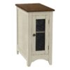 Accent End Table Transitional - White - Image 7