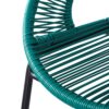 Ferrara - Outdoor Patio Teal Barstool (Set of 2) - Teal - Image 13