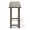 Sawhorse - Console Sofa Table - Distressed Gray - Image 2