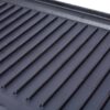 Pre Seasoned Cast Iron Reversible Rectangular Grill / Griddle - Black - Image 5